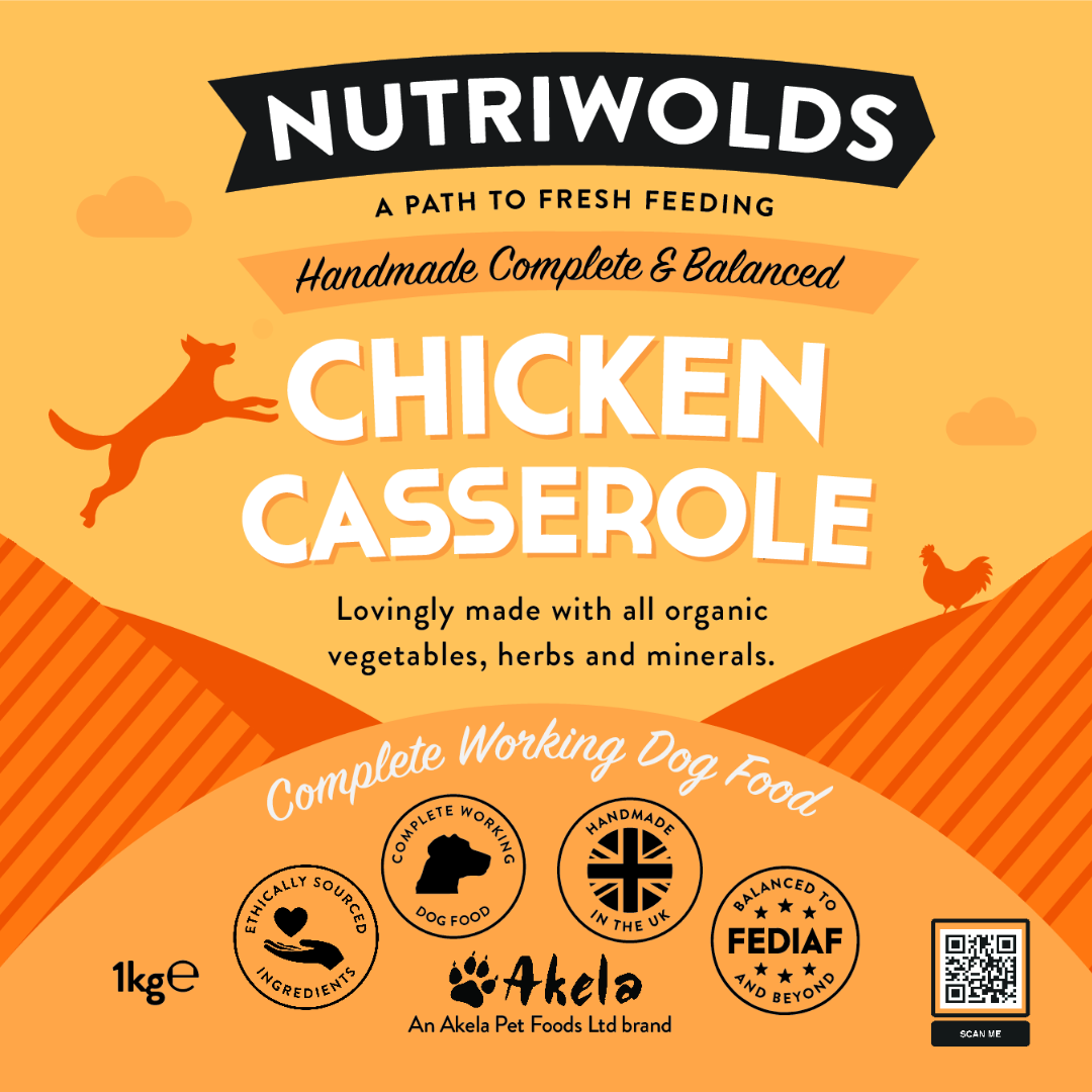 Chicken Casserole Working Dog Complete 1kg
