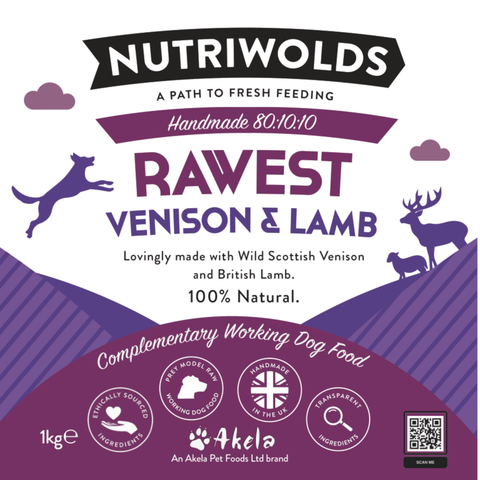 NEW Rawest Venison and Lamb