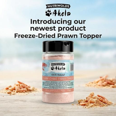 100% Raw Freeze-Dried Prawn Powder Topper 50g